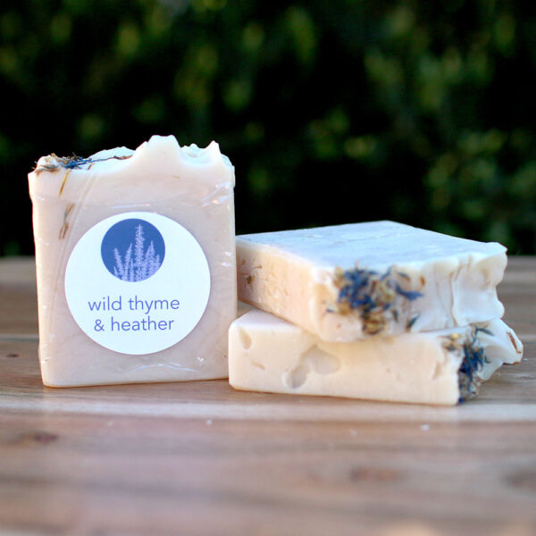 Wild Thyme & Heather | Yellowswirl soap